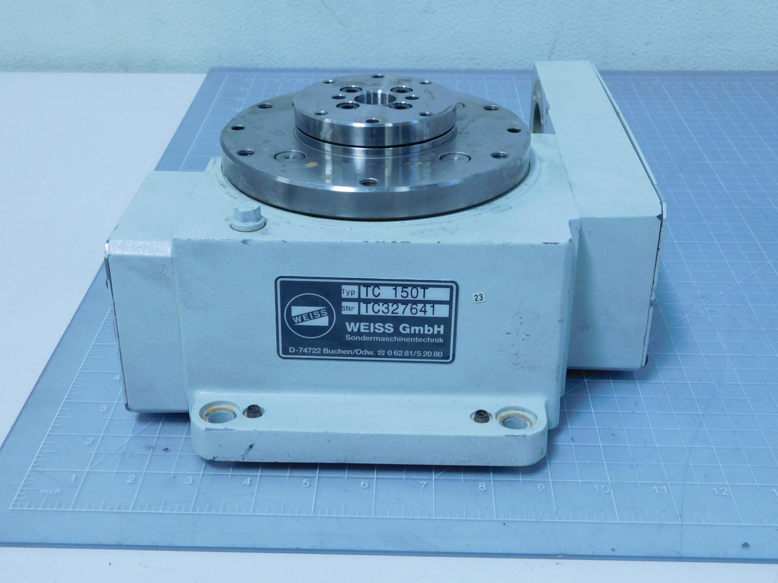 Weiss TC150T Rotary Indexer Table T149935 eBay